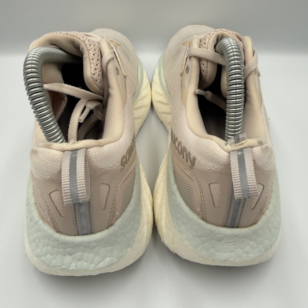 Saucony Triumph 22 Women Size 7.5 Running Shoes PWRRUNPB Cushion Pink Neutral - Picture 5 of 10